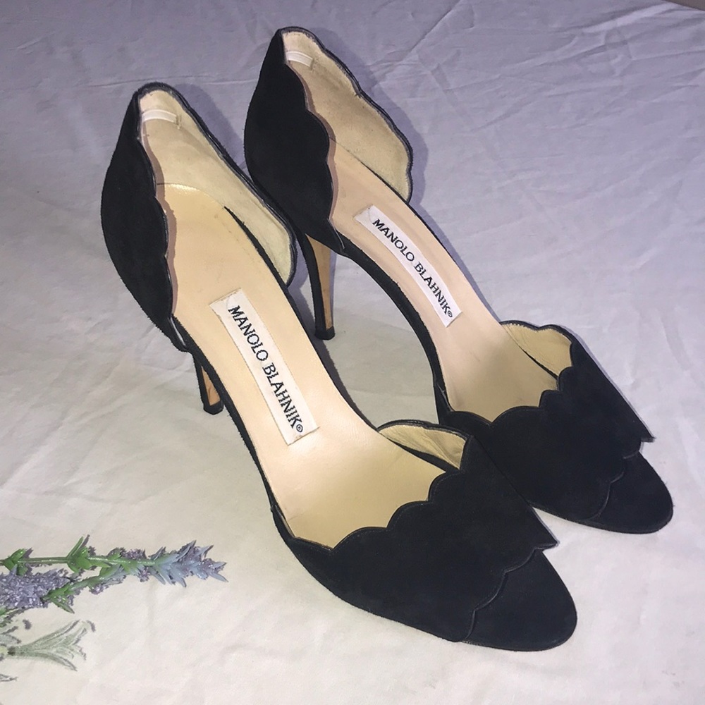 Manolo Blahnik Black Heels
